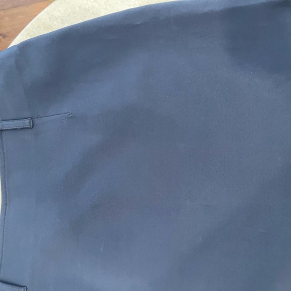 Prada Italy Dark Navy  Classic Pensil Midi Skirt Size EU 38, US 6 - Picture 4 of 15